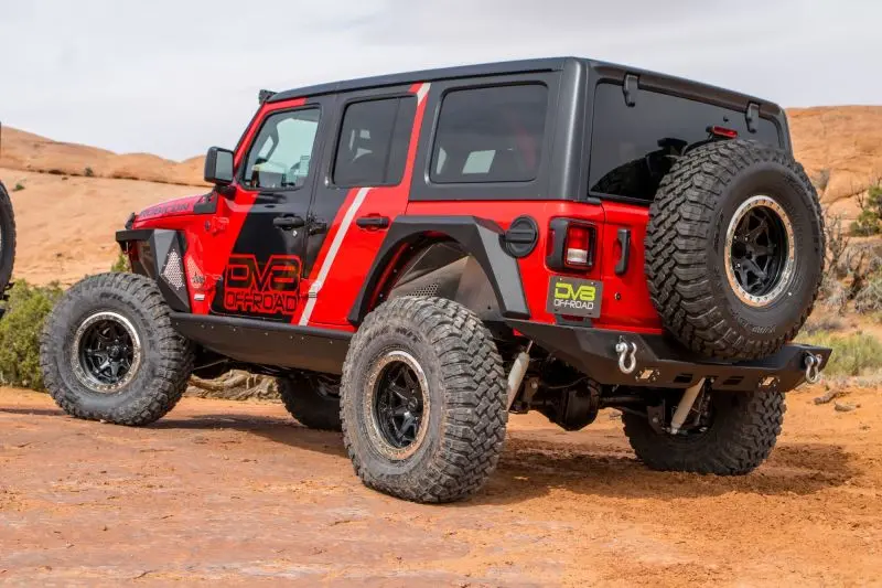 Dv8 Offroad 2018+ Jeep Wrangler Jl Rear Inner Fenders - Raw 1