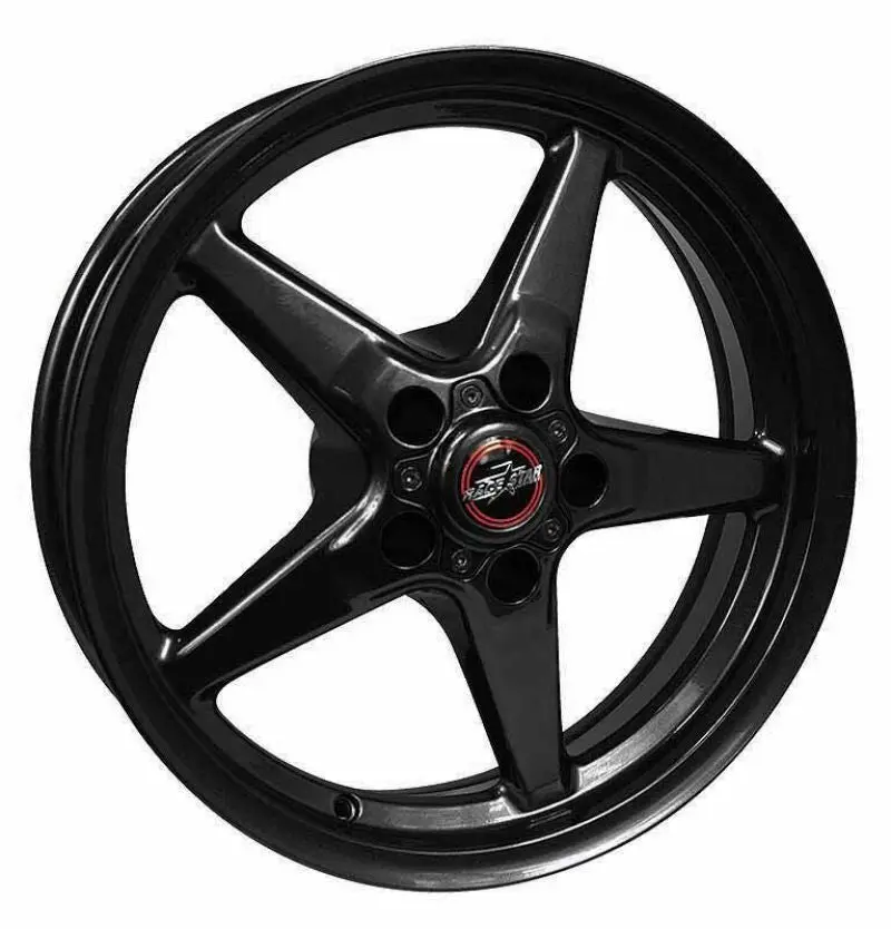 Race Star Drag Star Forged Aluminum Wheel – 18X10.5, 5X4.5 Bolt Pattern, 7.63" Backspace, Matte Black Finish 1