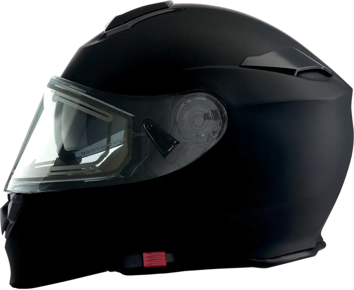 Z1R Solaris Modular Snow Helmet - Electric - Flat Black - 2Xl 0120-0452 1