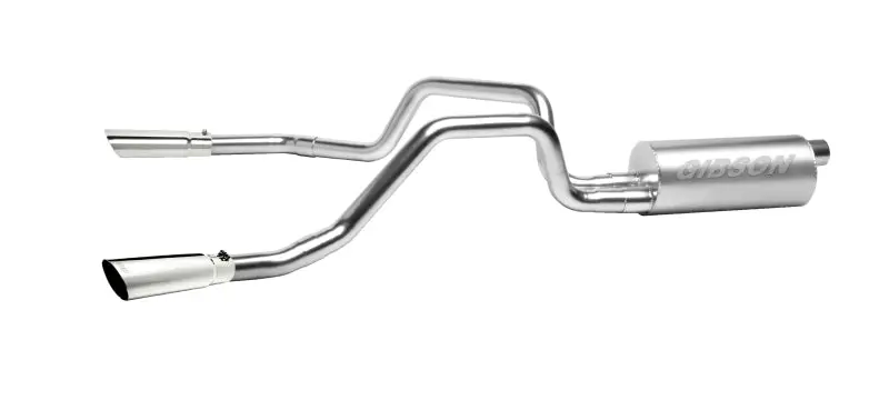 Gibson Aluminized Dual Split Cat-Back Exhaust – For Chevrolet Silverado 1500 (1999–2005, 4.3L V6) 1