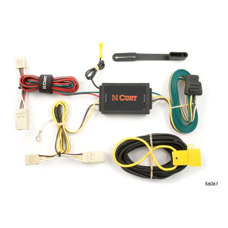 Curt Custom 4-Way Flat Trailer Wiring Harness For 2008–2015 Subaru Impreza 1