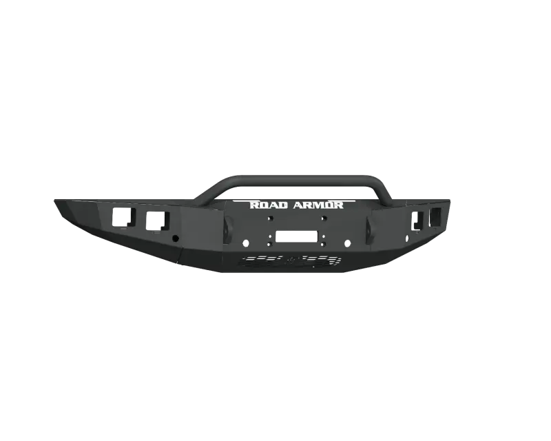 Road Armor Stealth Front Winch Bumper With Pre-Runner Guard For 2019–2020 Ford Ranger – Textured Black 1