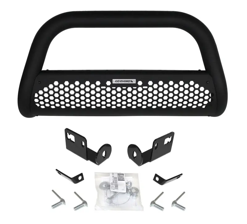 Go Rhino Rhino! Charger 2 Rc2 Complete Off-Road Kit For 2019–2020 Chevrolet Silverado 1500 – Includes Front Guard & Mounting Brackets 1