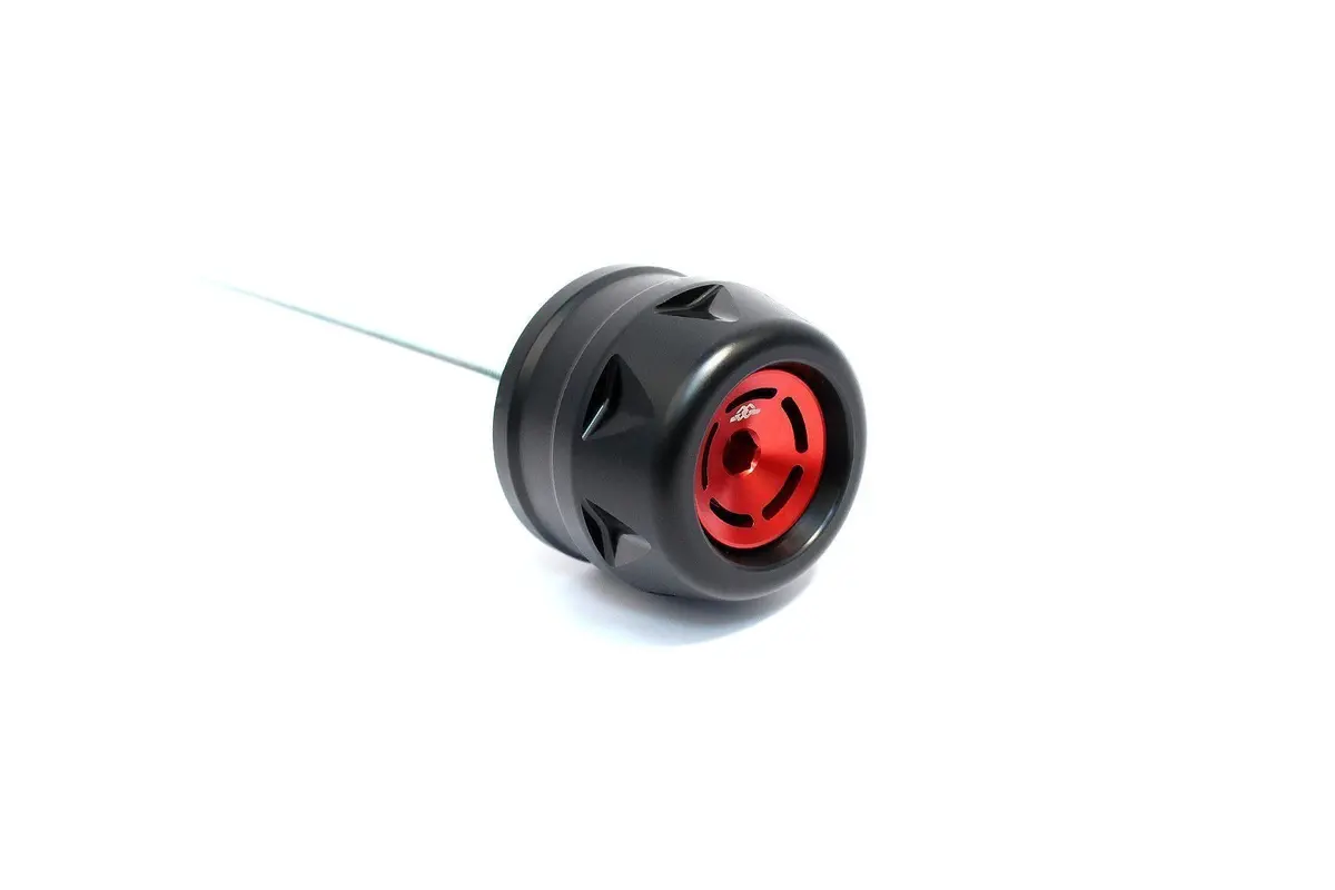 Gilles Tooling Gta Front Axle Sliders — Red Anodized, Compatible With Bmw S1000Rr, S1000R, And M1000R 1