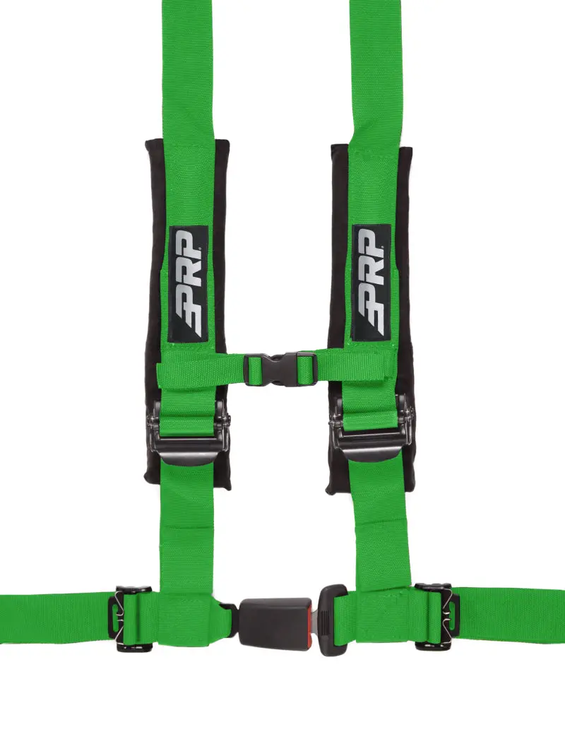 Prp 4.2-Inch Racing Harness – Lightweight, Fia-Compliant, Green Webbing 1