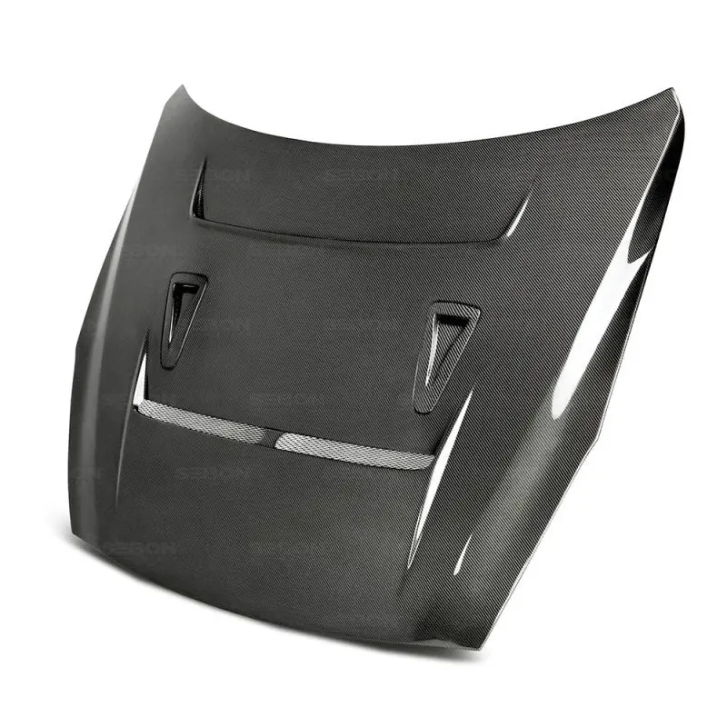 Seibon Dv-Style Carbon Fiber Hood For 2009–2012 Nissan Gt-R (R35) 1