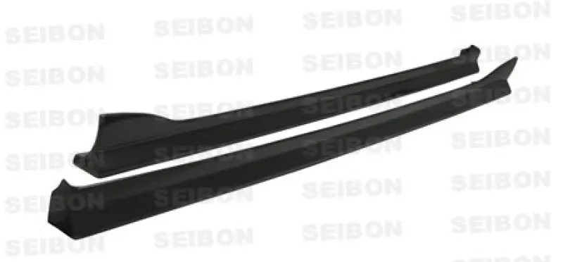 Seibon Ae-Style Carbon Fiber Side Skirts For 2004–2008 Mazda Rx-8 1
