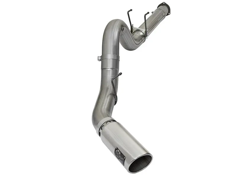 Afe Bladerunner Hd 5-Inch Dpf-Back Exhaust System – 409 Stainless Steel, Polished Tip, Fits 2017+ Ford 6.7L Power Stroke Trucks 1