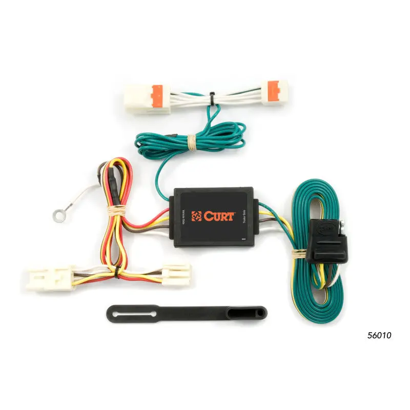 Curt Custom Vehicle Wiring Harness – 4-Way Flat Output For 2000–2006 Mazda Mpv 1