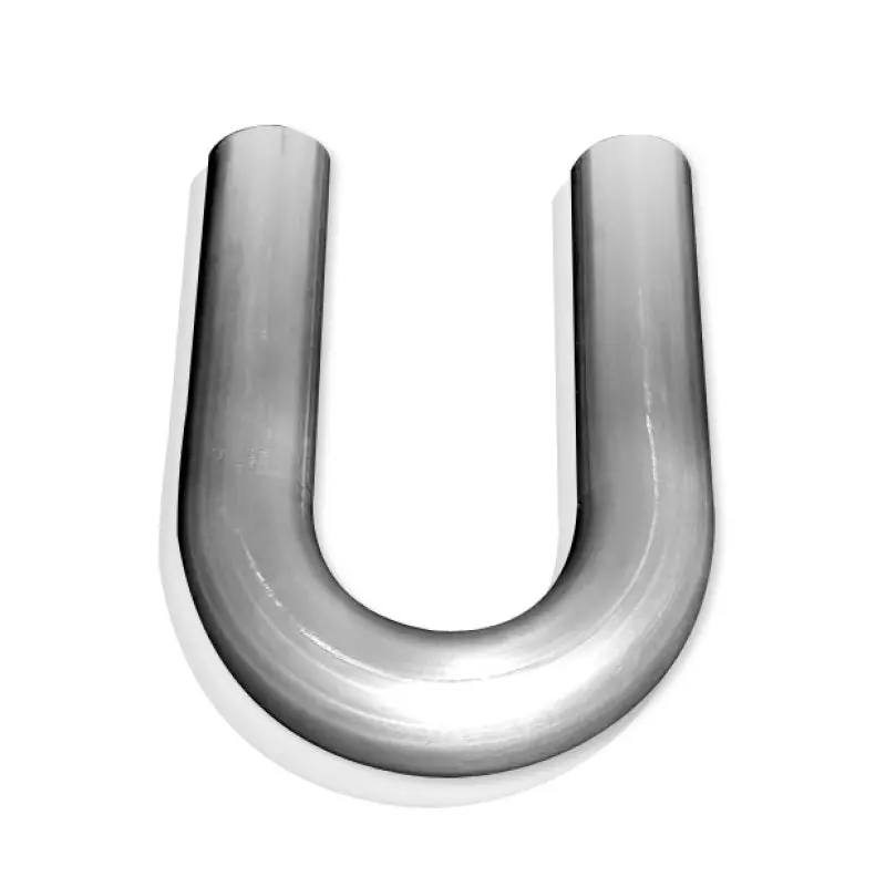 Stainless Works 1.75-Inch Diameter 180° Mandrel-Bent Exhaust Pipe Section 1