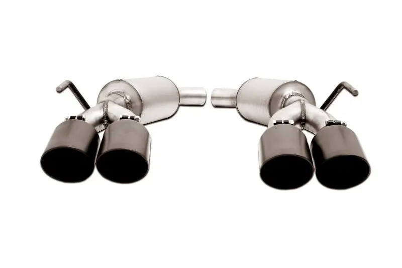 Gibson Black Elite Axle-Back Dual Exhaust System For 2020–2021 Ford Explorer St & Lincoln Aviator 3.0L 1