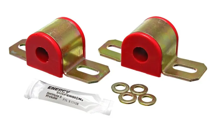 Energy Suspension 7/16" Red Non-Greasable Sway Bar Bushings – Universal Fit 1
