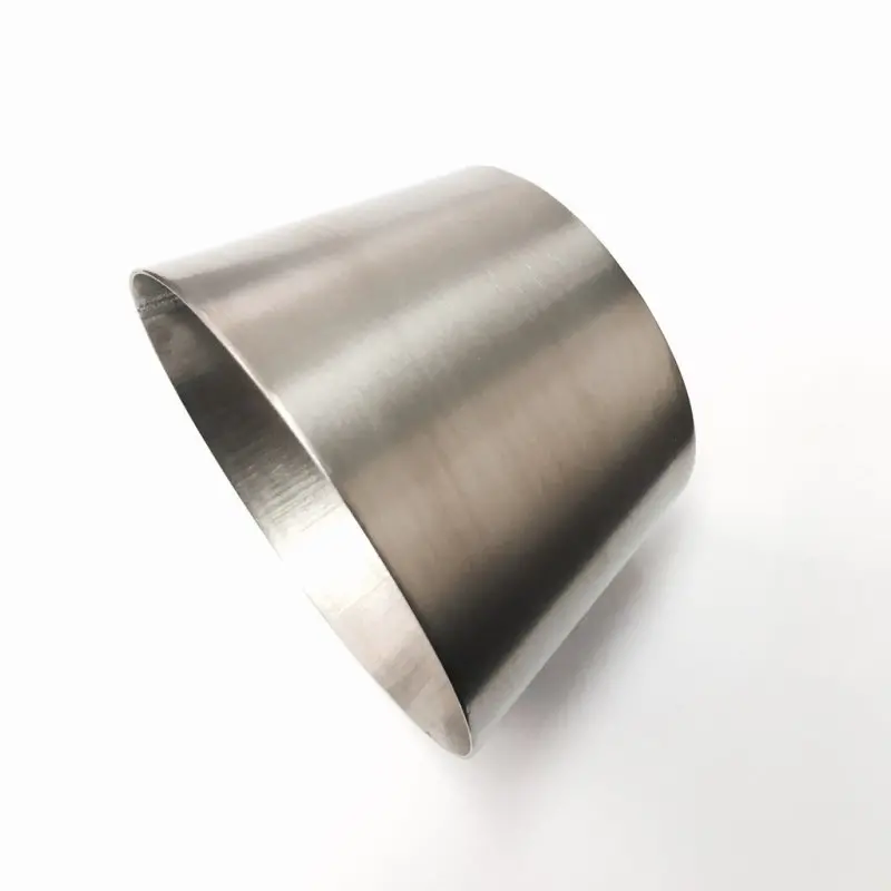 Stainless Bros 304 Stainless Steel 2-3/8" Oal Transition Reducer Cone (2.0" To 3.0") 1