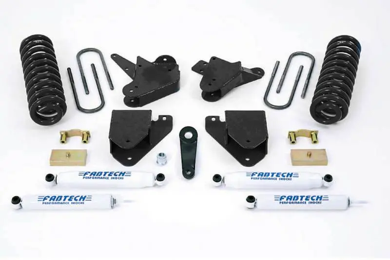 Fabtech 6-Inch Lift System With Performance Shocks For 2001–2004 Ford F-250/F-350 2Wd 1