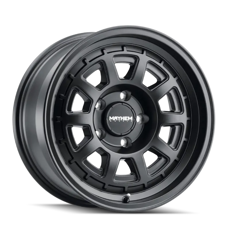 Mayhem Voyager 18X9 Matte Black Alloy Wheel – 6X139.7 Bolt Pattern, Zero Offset, 106Mm Hub Bore 1