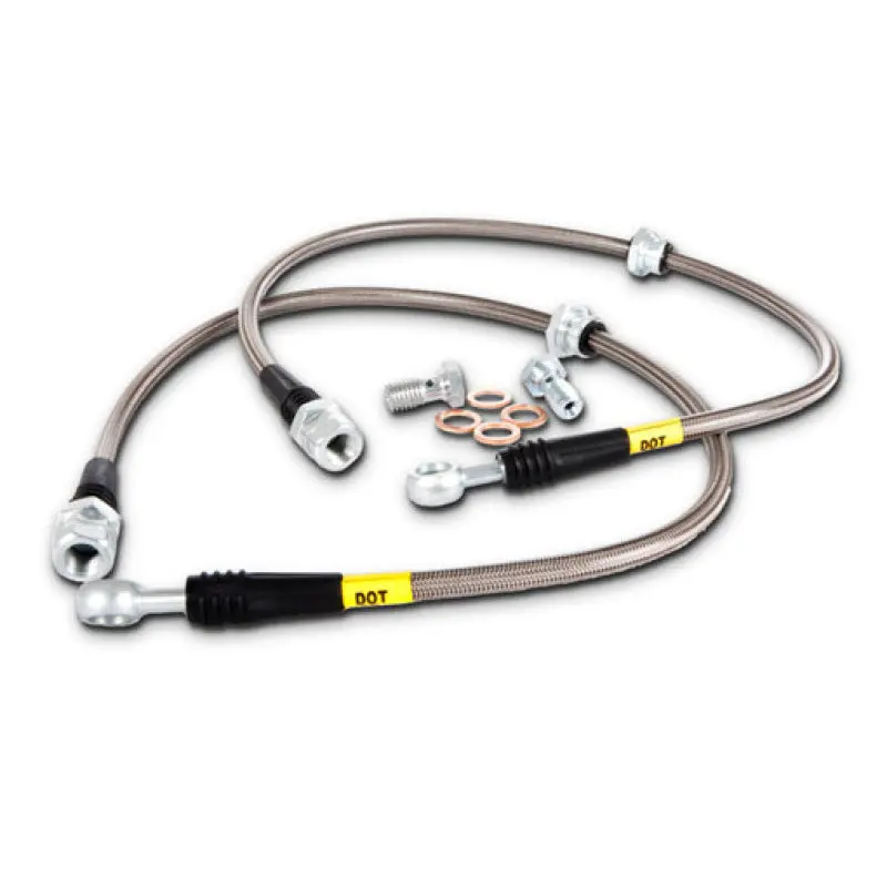 Stoptech Stainless Steel Rear Brake Line Kit For Mercedes-Benz E-Class (2003–2010) 1