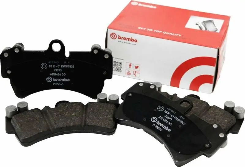 Brembo Front Brake Pads For 2013–2016 Mercedes-Benz Gl350 – Low-Metallic Oe-Compatible Replacement 1