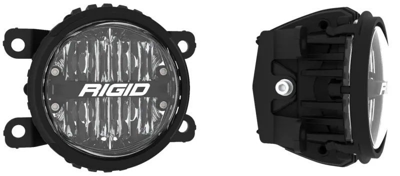 Rigid Industries 360-Series 4-Inch Led Fog Lights – Sae J583 Certified, White, Pair For 2012–2018 Subaru Brz/Wrx Sti 1