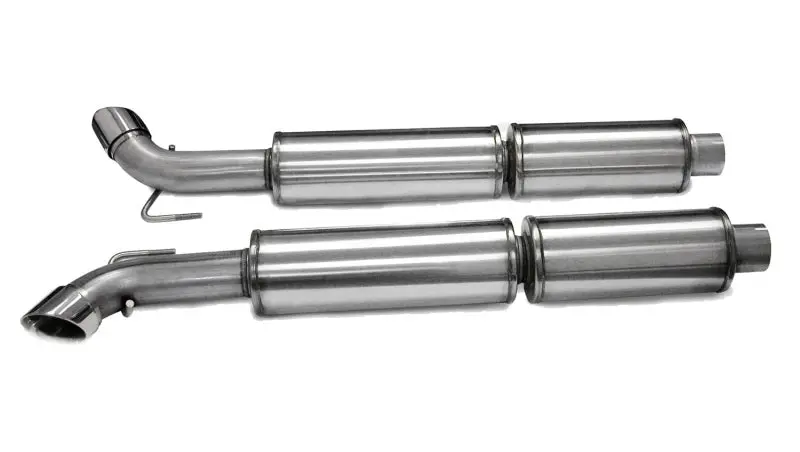 Polished Sport Cat-Back Exhaust System For 2003–2010 Dodge Viper 8.3L – 2.5-Inch Inlet Compatible With Stock Converters 1