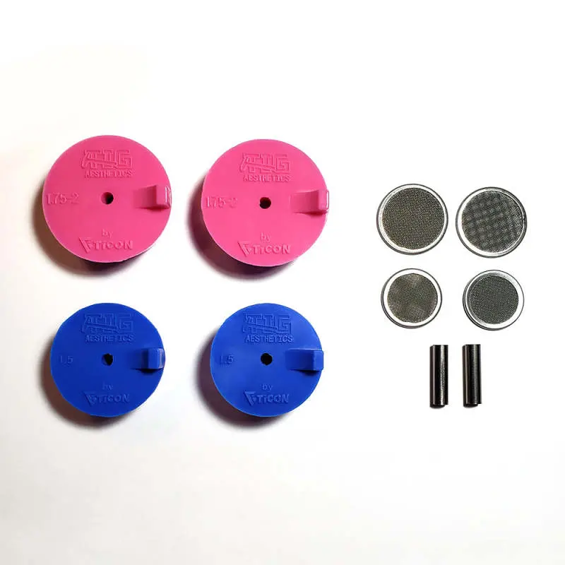 Ticon Industries Tig Aesthetics Silicone Purge Plugs Header Kit 1