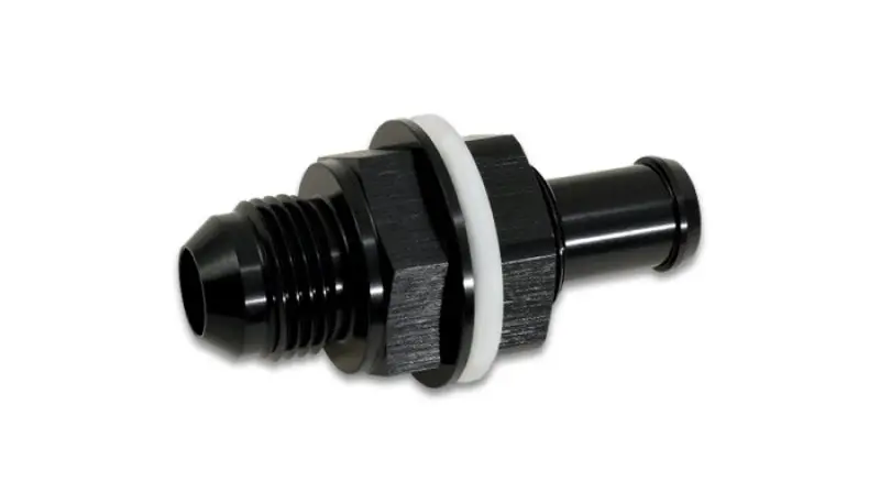 Vibrant Performance Bulkhead Fuel Cell Adapter – -8An Male Flare To 1/2" Barb 1