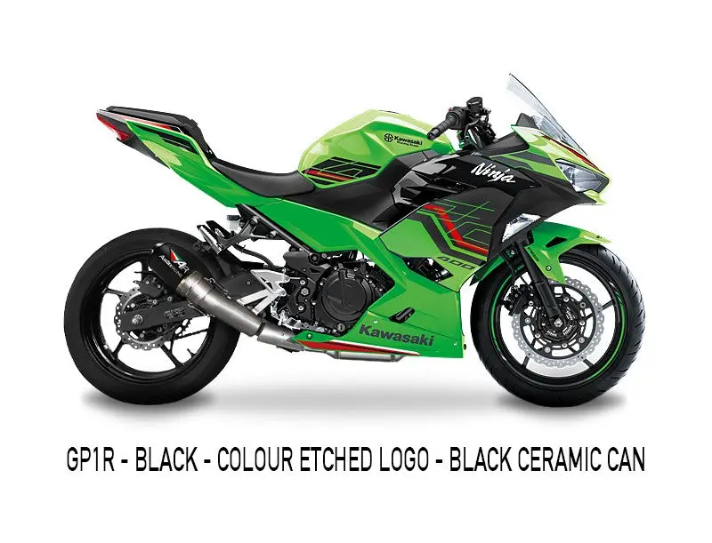 Austin Racing Gp1R Slip-On Race Exhaust For 2017+ Kawasaki Ninja 400 And Z400 1